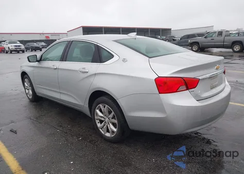 2017 Chevrolet Impala 1Lt from USA, damaged, VIN 2G1105S34H9155377
